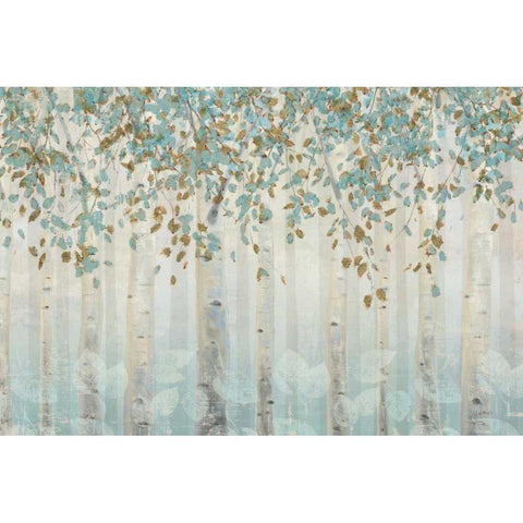 Dream Forest I Gold Ornate Wood Framed Art Print with Double Matting by Wiens, James