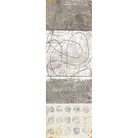 Scorched Earth II Gold Ornate Wood Framed Art Print with Double Matting by Mullan, Michael