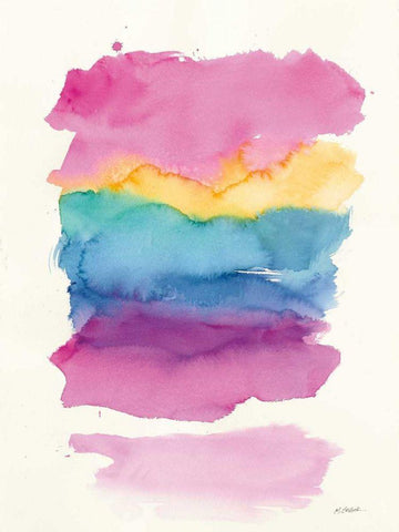 Miami Black Ornate Wood Framed Art Print with Double Matting by Schick, Mike