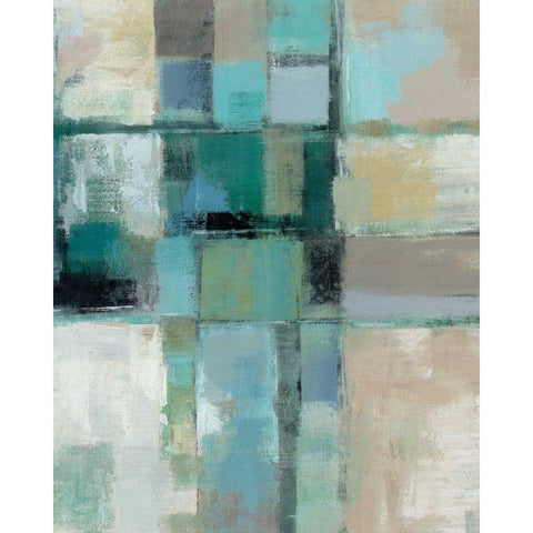 Island Hues Crop II Black Modern Wood Framed Art Print by Vassileva, Silvia