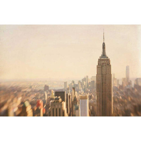 Empire State Gold Ornate Wood Framed Art Print with Double Matting by Gendreau, Katherine