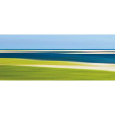 Cape Cod Low Tide Black Modern Wood Framed Art Print with Double Matting by Gendreau, Katherine
