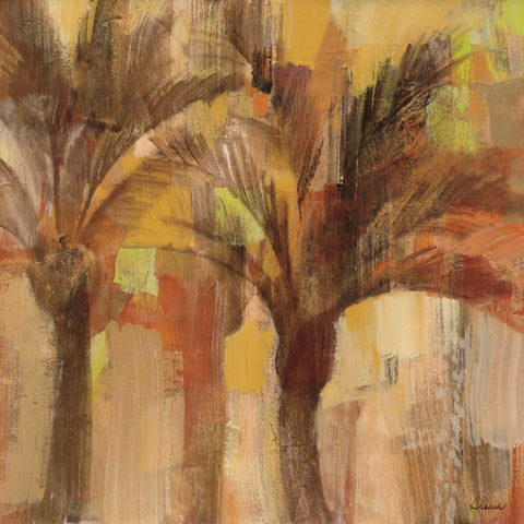 Island Breeze I Gold Ornate Wood Framed Art Print with Double Matting by Hristova, Albena