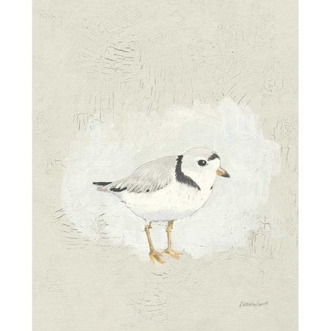Sea Birds I Black Modern Wood Framed Art Print with Double Matting by Lovell, Kathrine