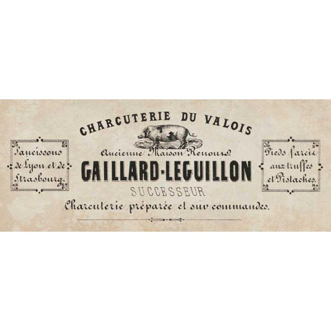 Animal Bill of Sales I Black Modern Wood Framed Art Print with Double Matting by Wild Apple Portfolio