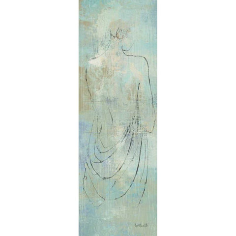 Beauty in the Mist I Panel Black Modern Wood Framed Art Print by Tavoletti, Anne