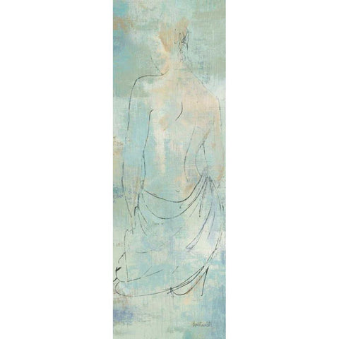 Beauty in the Mist II Panel White Modern Wood Framed Art Print by Tavoletti, Anne