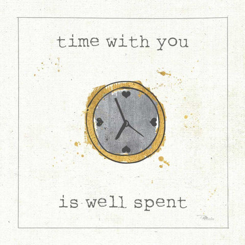Love Notes X White Modern Wood Framed Art Print with Double Matting by Pela Studio