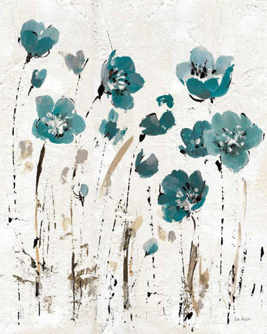 Abstract Balance VI Crop II Black Ornate Wood Framed Art Print with Double Matting by Audit, Lisa