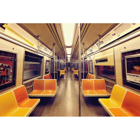 Soul Train White Modern Wood Framed Art Print by Gendreau, Katherine