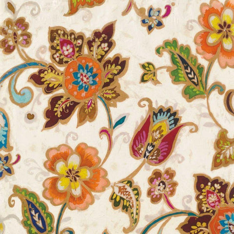 Boho Chic III White Modern Wood Framed Art Print by Wild Apple Portfolio