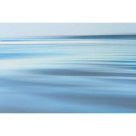 Low Tide at Dusk Black Modern Wood Framed Art Print with Double Matting by Gendreau, Katherine