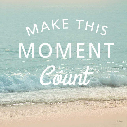 Sea Inspiration IV V2 White Modern Wood Framed Art Print by Schlabach Sue