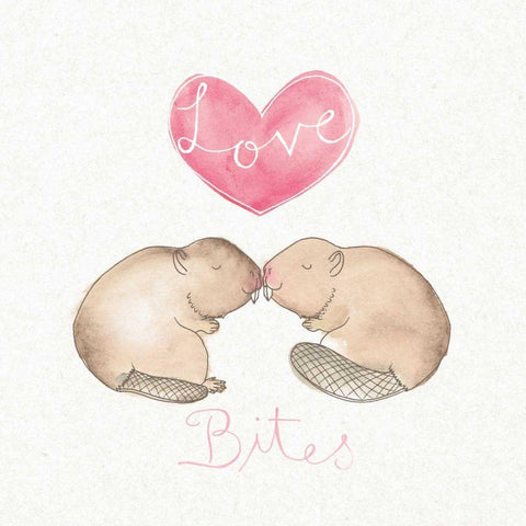 Tough Love III Black Ornate Wood Framed Art Print with Double Matting by DeNeige, Elyse