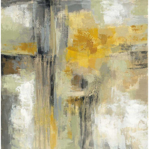 Sun and Rain Black Modern Wood Framed Art Print with Double Matting by Vassileva, Silvia