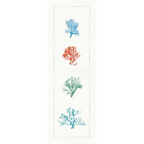 Water Coral VII Black Modern Wood Framed Art Print by Audit, Lisa