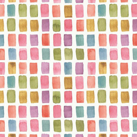 Rainbow Seeds Pattern XII Black Modern Wood Framed Art Print by Audit, Lisa