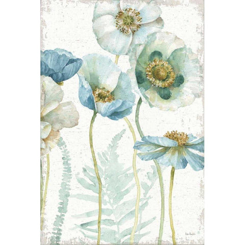 My Greenhouse Flowers I Crop on Wood Gold Ornate Wood Framed Art Print with Double Matting by Audit, Lisa