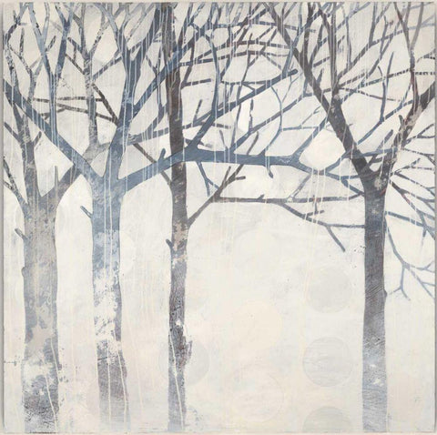 Day White Modern Wood Framed Art Print with Double Matting by Lovell, Kathrine