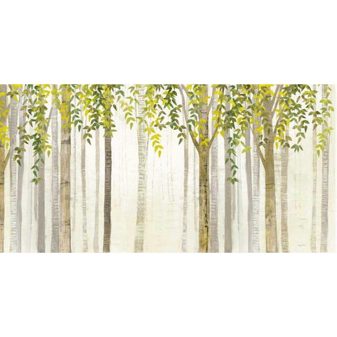 Down to the Woods Spring Crop White Modern Wood Framed Art Print by Tillmon, Avery