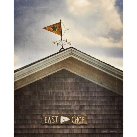 East Chop Black Modern Wood Framed Art Print by Gendreau, Katherine
