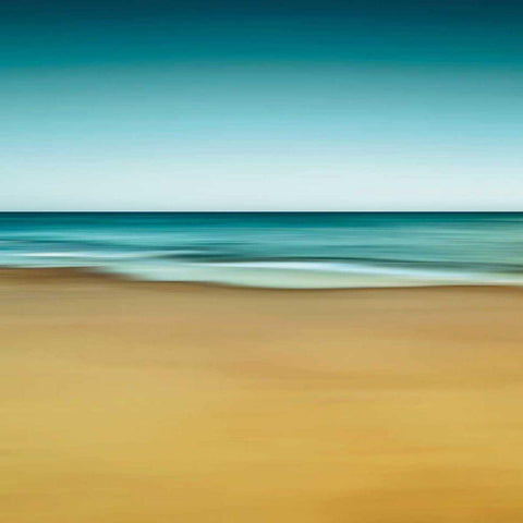 Montauk Mood Black Ornate Wood Framed Art Print with Double Matting by Gendreau, Katherine