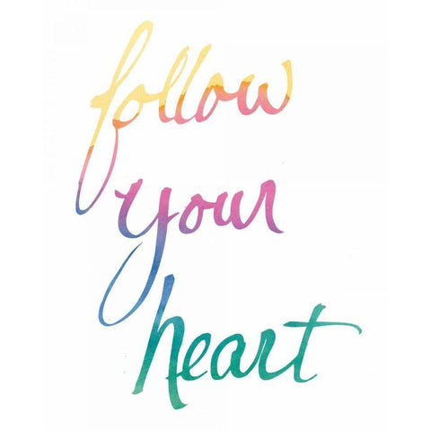 Colorburst II Heart White White Modern Wood Framed Art Print by Schick, Mike