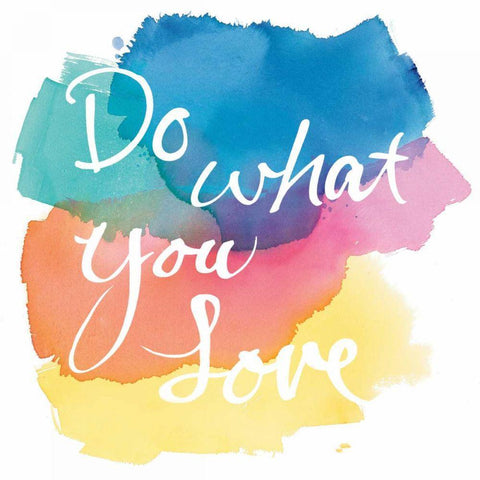 Aurora Love Sq Black Ornate Wood Framed Art Print with Double Matting by Schick, Mike