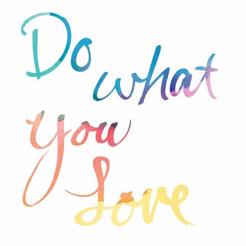 Aurora Love White Sq White Modern Wood Framed Art Print with Double Matting by Schick, Mike