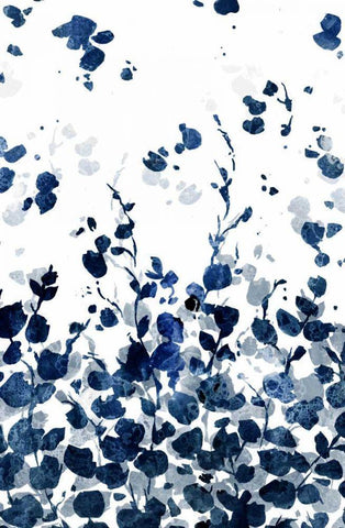 Floating Crop Black Ornate Wood Framed Art Print with Double Matting by Wild Apple Portfolio