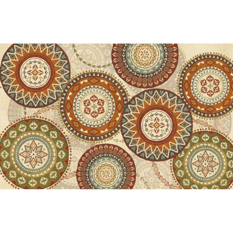 Lodge Resort VI Gold Ornate Wood Framed Art Print with Double Matting by Charron, Veronique