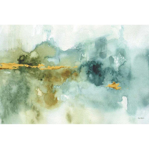 My Greenhouse Abstract I Black Modern Wood Framed Art Print by Audit, Lisa