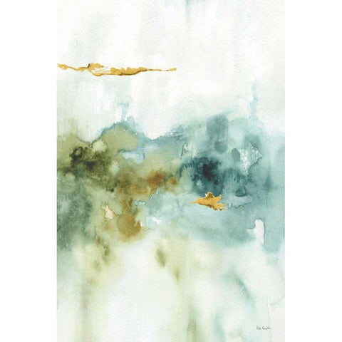 My Greenhouse Abstract II Gold Ornate Wood Framed Art Print with Double Matting by Audit, Lisa