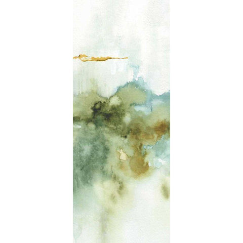 My Greenhouse Abstract V Gold Ornate Wood Framed Art Print with Double Matting by Audit, Lisa