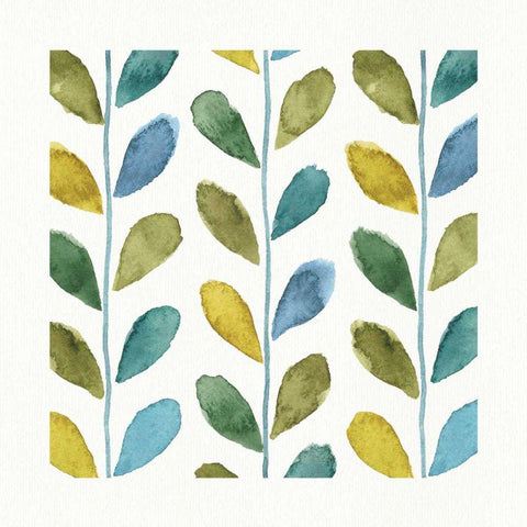 My Greenhouse Geo I White Modern Wood Framed Art Print by Audit, Lisa