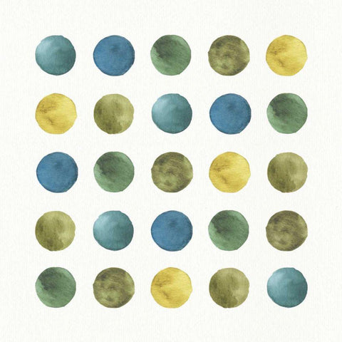 My Greenhouse Geo IV White Modern Wood Framed Art Print by Audit, Lisa