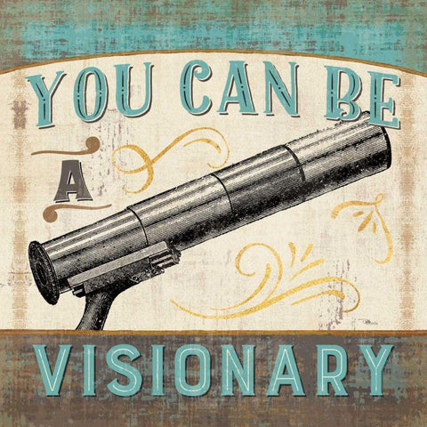 A Great Journey VII Gold Ornate Wood Framed Art Print with Double Matting by Pela Studio