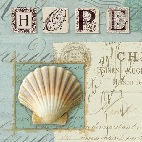 Beach Journal IV White Modern Wood Framed Art Print with Double Matting by Wild Apple Portfolio