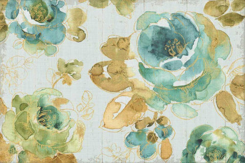 My Greenhouse Roses I Gray White Modern Wood Framed Art Print with Double Matting by Audit, Lisa