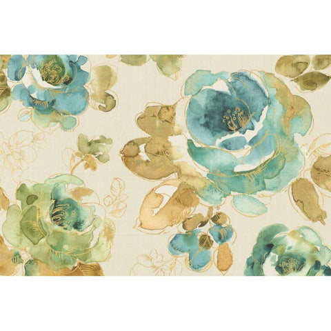 My Greenhouse Roses I Linen White Modern Wood Framed Art Print by Audit, Lisa