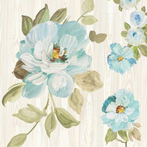 Driftwood Garden VIII White Modern Wood Framed Art Print with Double Matting by Wild Apple Portfolio