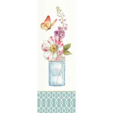 Rainbow Seeds Flowers X White Modern Wood Framed Art Print by Audit, Lisa