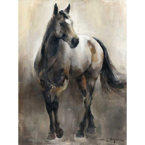 Copper and Nickel Black Modern Wood Framed Art Print by Hageman, Marilyn