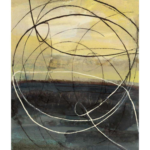 At Dawn Crop Black Modern Wood Framed Art Print by Hristova, Albena