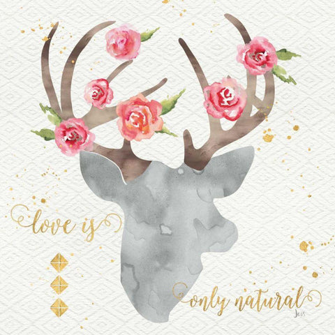 Wild Bohemian II Black Ornate Wood Framed Art Print with Double Matting by Aiken, Jess