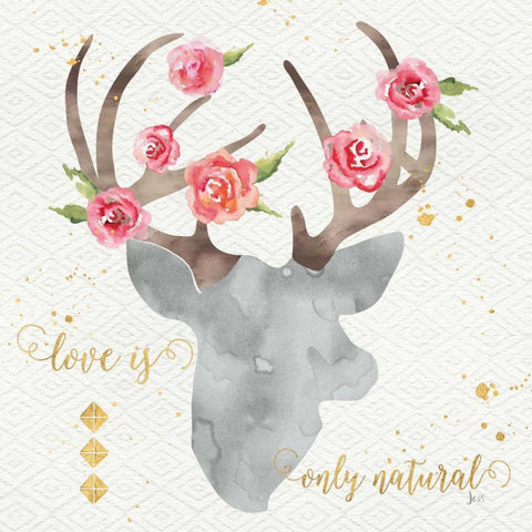 Wild Bohemian II Gold Ornate Wood Framed Art Print with Double Matting by Aiken, Jess