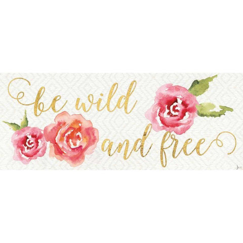 Wild Bohemian V Black Modern Wood Framed Art Print with Double Matting by Aiken, Jess