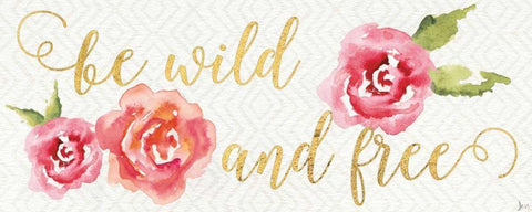 Wild Bohemian V Black Ornate Wood Framed Art Print with Double Matting by Aiken, Jess