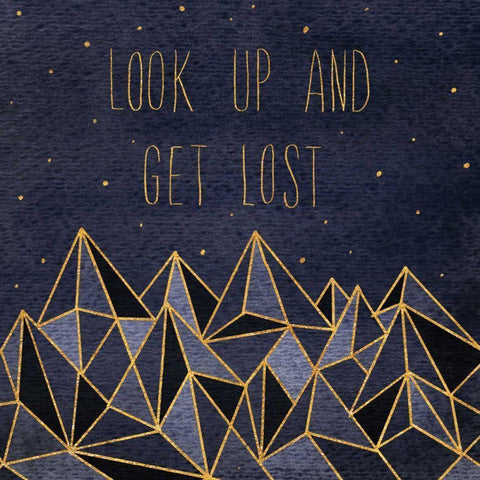 Written in the Stars II White Modern Wood Framed Art Print by Marshall, Laura