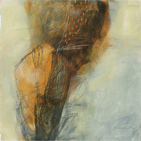 In the Clouds VIII Black Modern Wood Framed Art Print with Double Matting by Davies, Jane